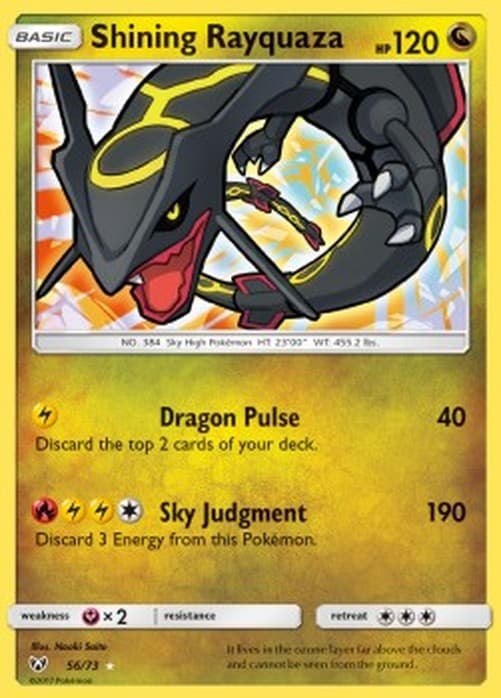 Pokemon Shining Rayquaza