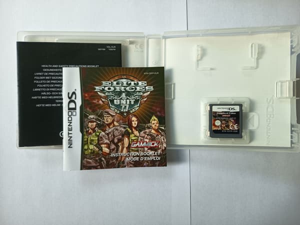 ELITE FORCES UNIT 77 DS Nintendo DS boxed set 3XA complete set