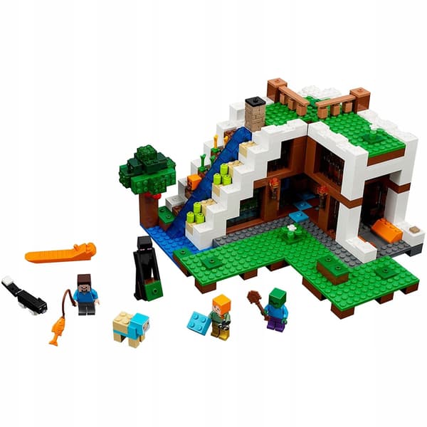 LEGO Minecraft 21134 – Base under the waterfall