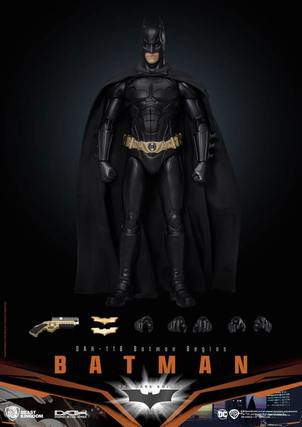 DC Comics Dynamic 8ction Heroes Action Figure 1/9 Batman (Batman Begins) 21