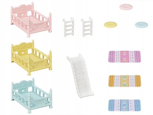 Sylvanian Families Triple Bed