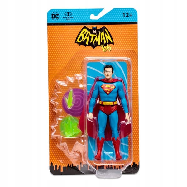 MCFARLANE DC BATMAN 66 SUPERMAN ACTION FIGURE 15CM