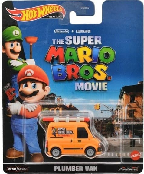 Hot Wheels Premium Super Mario Bros – Plumber Van