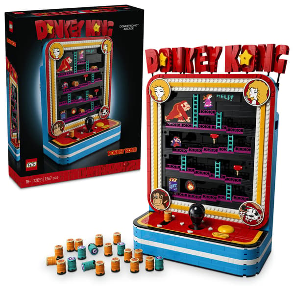 LEGO Super Mario 72051 Donkey Kong Arcade Machine