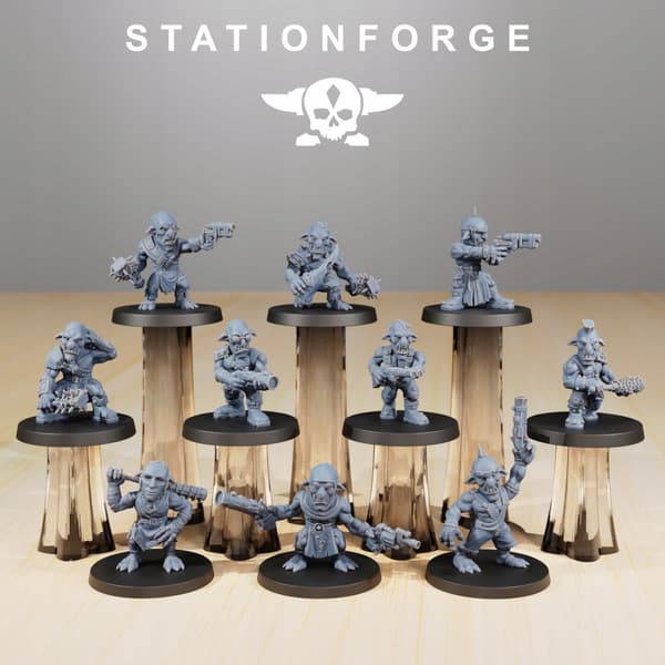 Orkaz Goblins – Station Forge – Minifaktura