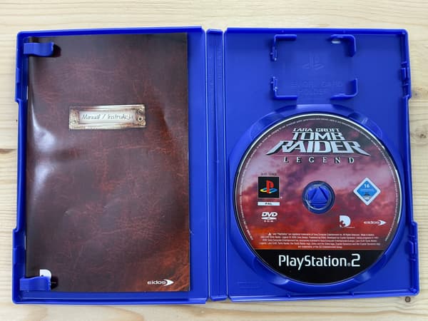 TOMB RAIDER LEGEND – ‘Ideal’ Edition – Complete Set – Polish PS2 Release