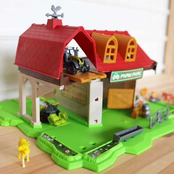 WOOPIE Farm Set: Tractors + Figures, 42 pieces