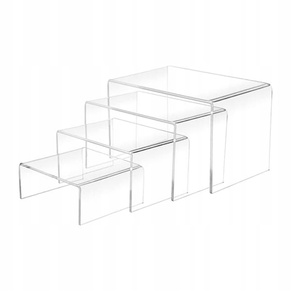 Riser Organiser Acrylic Display Shelf – Clear Acrylic Shelf Set