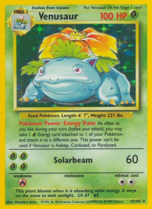 Pokemon TCG Venusaur