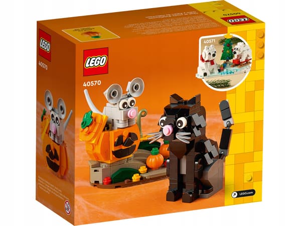LEGO Cat and Mouse for Halloween, 328 pieces