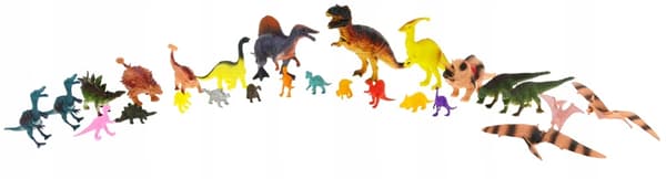 DINOSAUR FIGURES PARK 160-piece DINOSAUR SET