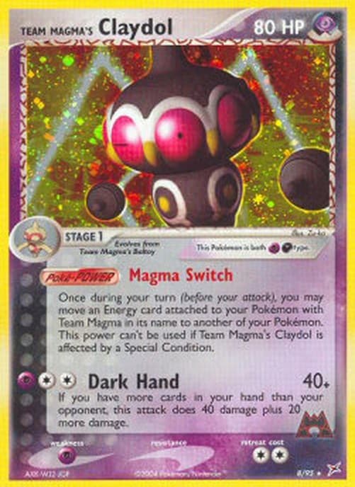 Pokemon Team Magma's Claydol