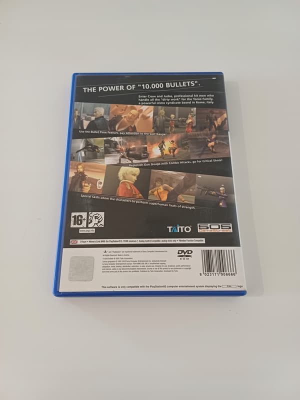 10,000 PS2 Bullets 10,000 PlayStation 2 (PS2) boxed