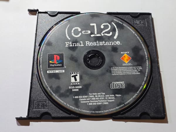 C-12 FINAL RESISTANCE NTSC-U PSX