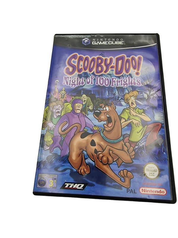 NINTENDO GAMECUBE SCOOBY DOO: NIGHT OF 100 FRIGHTS