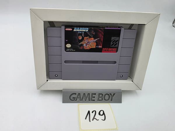 NINTENDO SNES DARIUS TWIN NTSC VERSION ORIGINAL CARDBOARD BOX