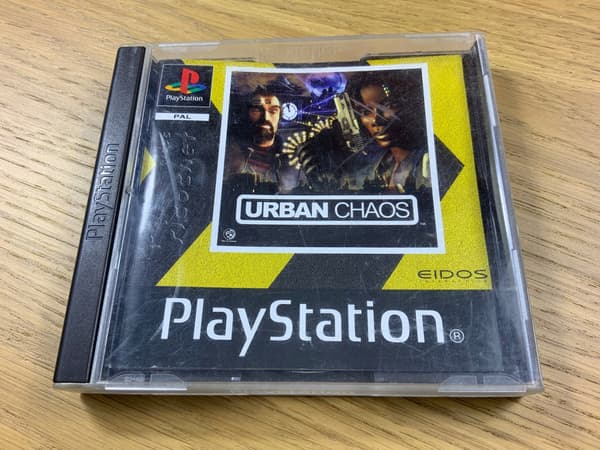 URBAN CHAOS 1999 db+ PS1 disc