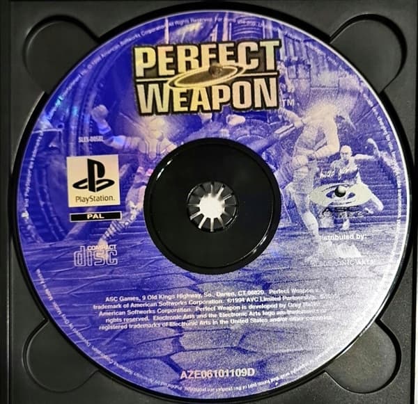 Perfect Weapon PSX game – DISC ONLY