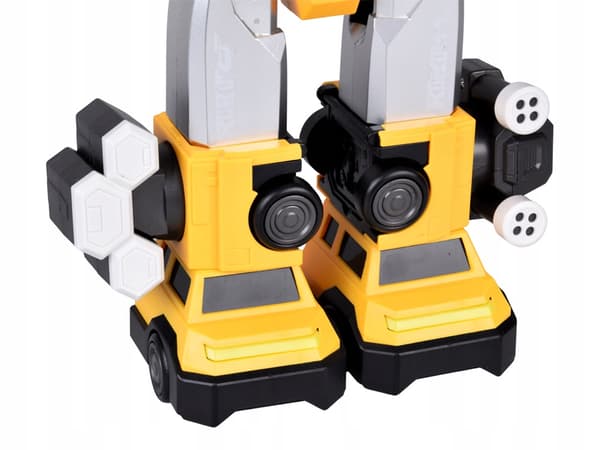 LARGE TOY FIGURE: MAGNETIC ROBOT AND ACCESSORIES