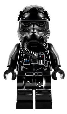 LEGO Star Wars minifigure – First Order TIE Pilot + Blaster 75272 sw0902