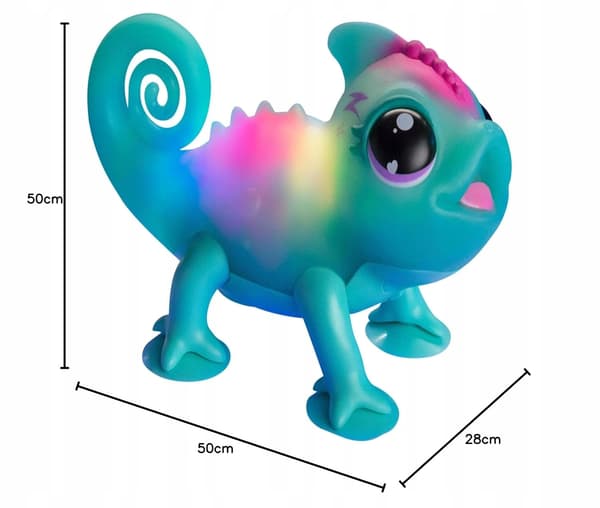 Little Live Pets Interactive Glowing and Sounding Chameleon