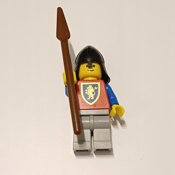 Lego Figure, Castle, Knight, cas542 + spear