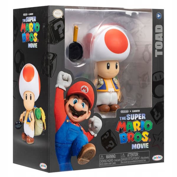 13 cm Toad figurine from Super Mario Bros – Perfect for gaming fans