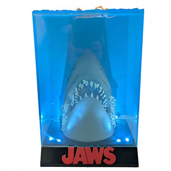 SD TOYS – Collectable 3D Jaws Shark Figurine with Backlighting
