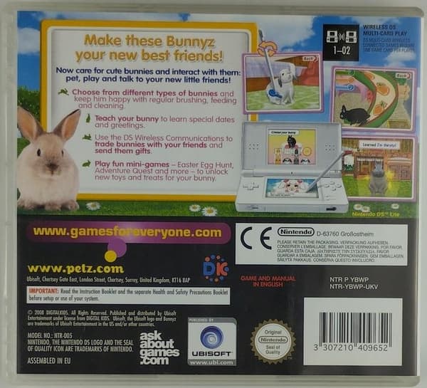 BUNNYZ Nintendo DS