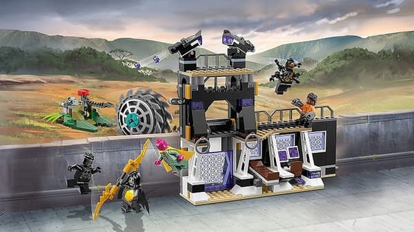 Lego 76103 @@@ CORVUS GLAIVE’S ATTACK @@@ Avengers!