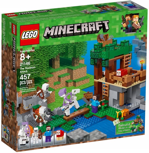LEGO MINECRAFT 21146 SKELETON ATTACK