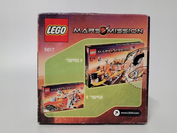 5617 Lego Space Mars Mission Alien UFO minifigure MISB 2008