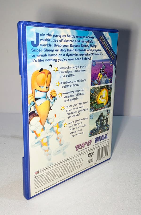 WORMS 3D PS2 – READ THE DESCRIPTION!