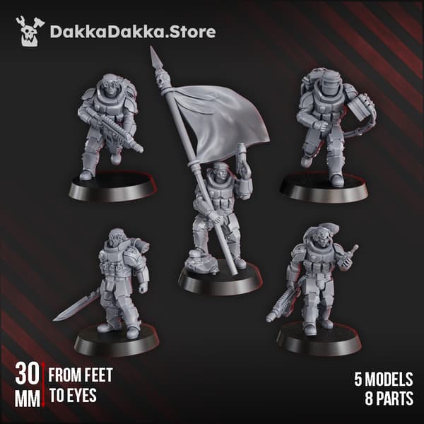 The Phaeton Lead Squad x5 DakkaDakkaStore