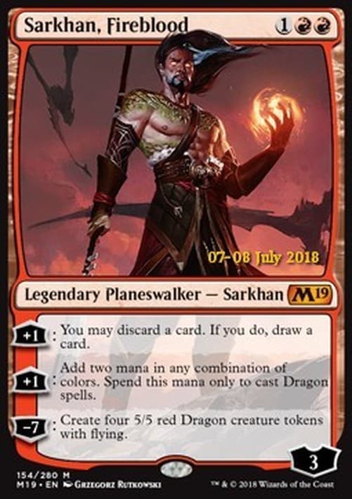 Magic: The Gathering Sarkhan, Fireblood