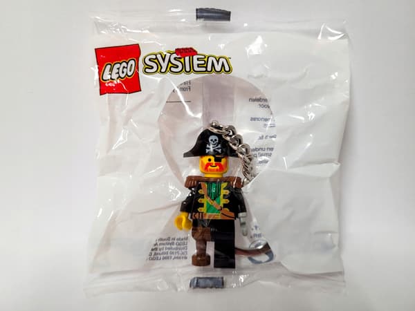 Lego System Pirates 3983 Captain Roger 40504 keyring MISB Christmas tree