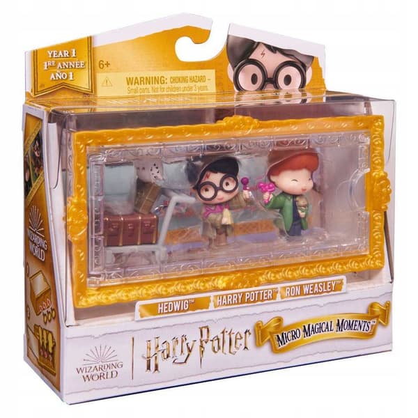 Wizarding Harry Potter Magical Minis Harry Ron 3-pack
