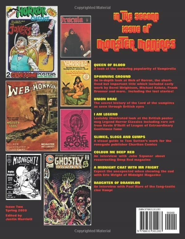 Monster Maniacs Issue 2 (Pulp Horror)