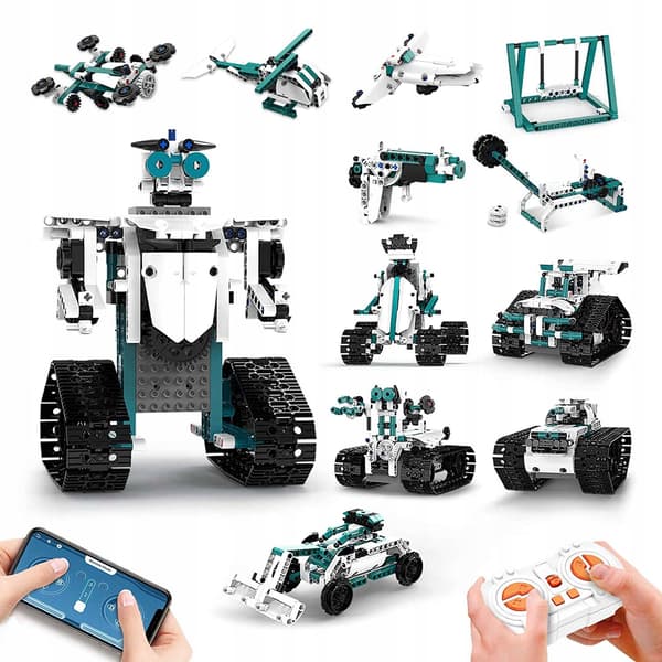 Technic Building Blocks – 3-in-1 Remote-Controlled Educational Robot