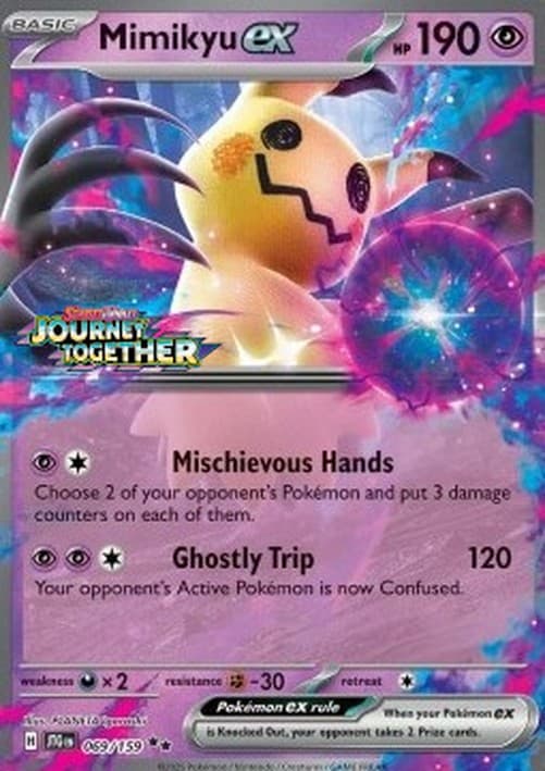 Pokemon Mimikyu ex