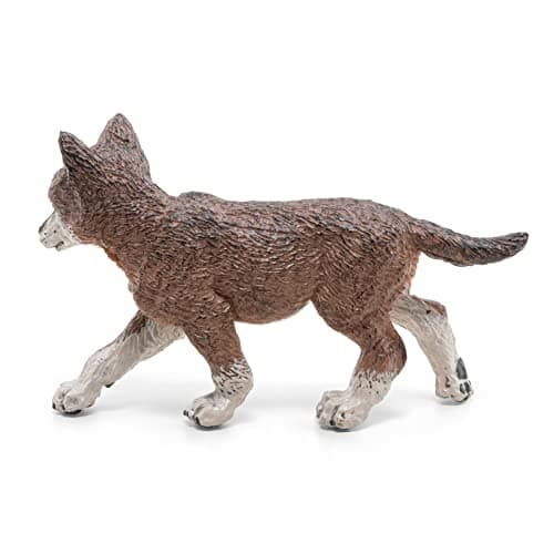 Papo - 50284 - Figurine - Wolf cub, Multicoloured