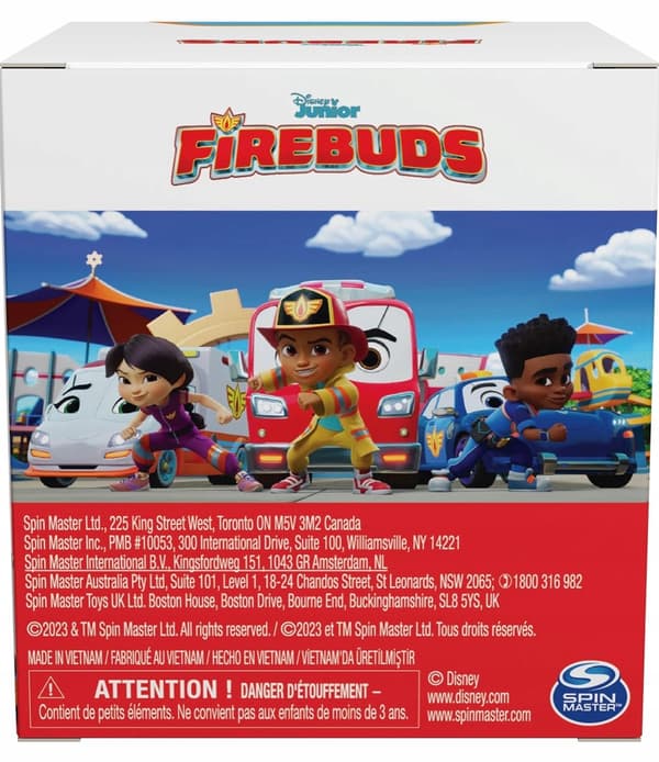 Fire Brigade Team Figure Set – 3 Firebuds Figures