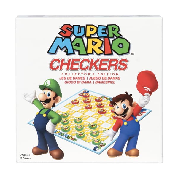 GOLIATH GAMES: SUPER MARIO CHECKERS