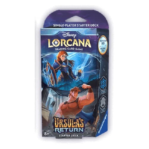 Lorcana Ursula's Return: Sapphire & Steel Starter Deck