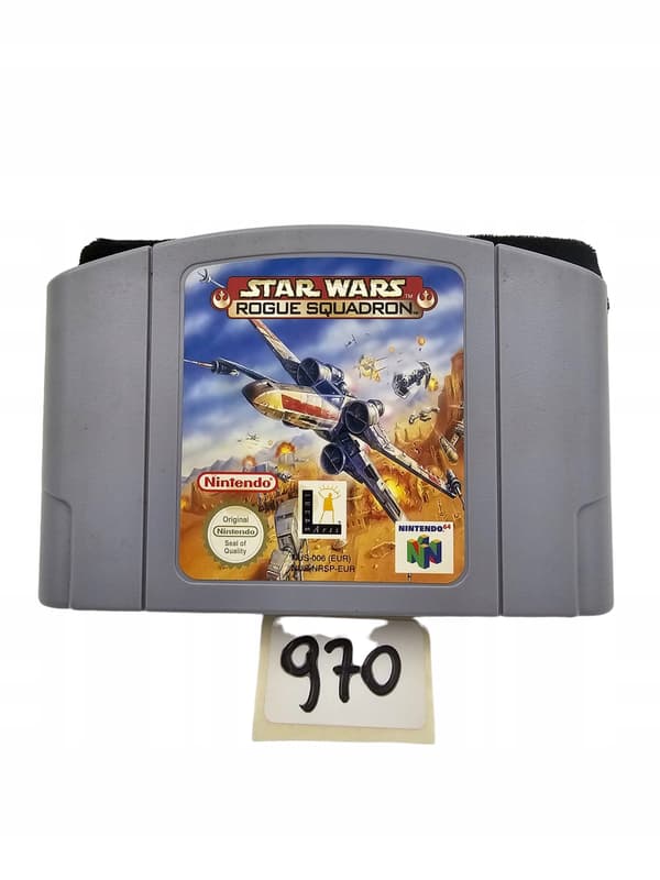 NINTENDO 64 STAR WARS ROGUE SQUADRON ORIGINAL