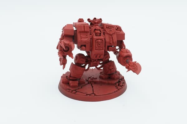 Warhammer 40k Blood Angels Librarian Dreadnought plastic model