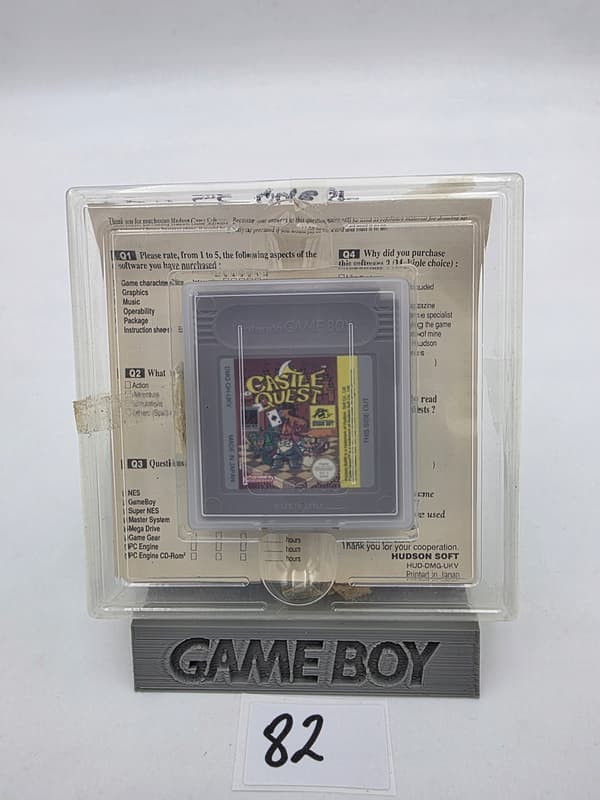 GAME BOY CASTLE QUEST – ORIGINAL CARDBOARD BOX