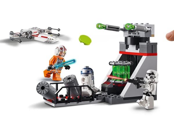 LEGO Star Wars 75235 X-Wing Fighter Attack, Building Blocks as a Gift