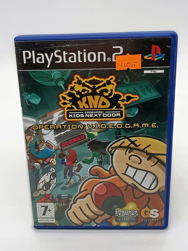 CODENAME KIDS NEXT DOOR OPERATION VIDEOGAME PlayStation 2 (PS2) boxed