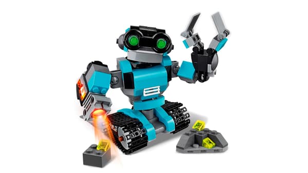 LEGO CREATOR 31062 Glowing Explorer Robot – ONE-OF-A-KIND